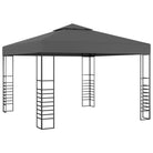 Partytent met polyamide coating voor buitenactiviteiten en zonnescherm - Antraciet - Partytenten & prieëlen