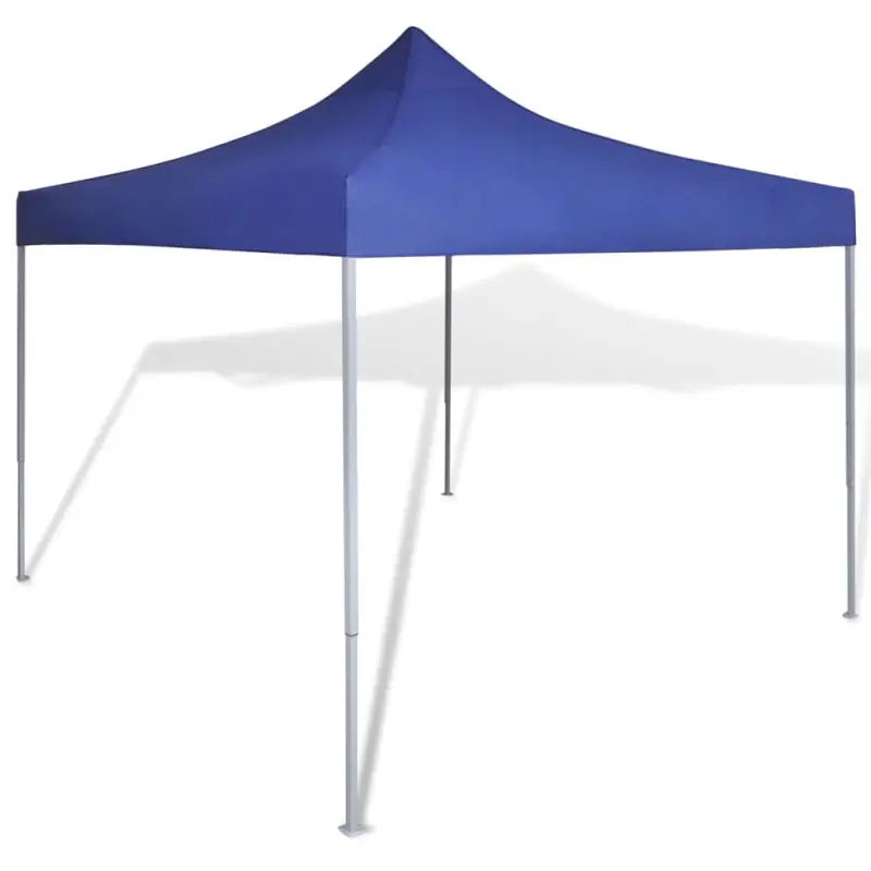 Partytent met roestvrij stalen frame voor buiten en tuinactiviteiten - Blauw / 1 / Zonder zijwand - Partytenten &