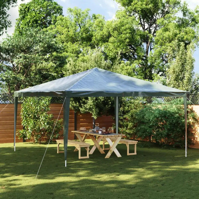 Partytent voor tuinfeesten en buitengebruik - Groen / 4 x 4 m / 1 - Partytenten & prieëlen