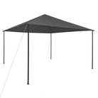 Partytenten en prieel van oxford stof voor buitenbijeenkomsten - Antraciet / 4 x 4 m - Partytenten & prieëlen
