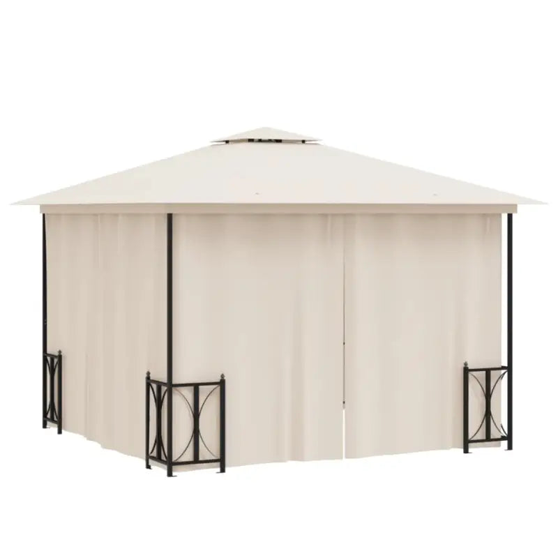Partytenten en prieëlen met Dubbel Dak voor schaduw en privacy - Partytenten & prieëlen