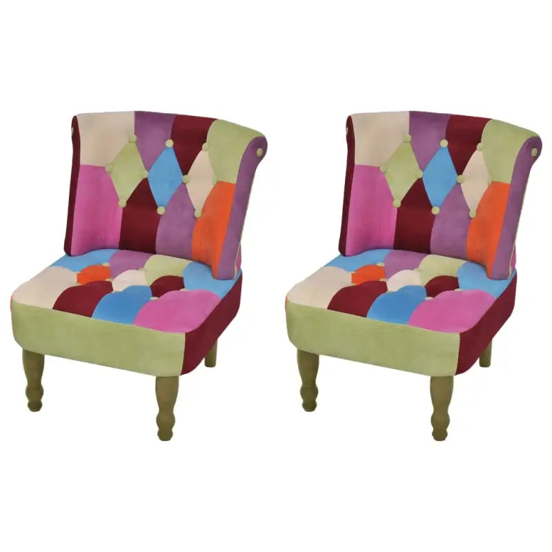 Patchwork Relaxfauteuil in Verschillende Kleuren - Multikleur / 2 - Fauteuils & Relaxfauteuils