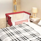 Peuter- en kinderbed met bijpassend matras voor nabijheid en veiligheid - Rood - Peuter- & kinderbedden