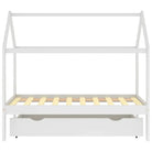 Peuter- en kinderbed met lade van massief grenenhout in boomhutstijl - Peuter- & kinderbedden