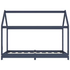 Peuter- en kinderbed met massief grenenhout en boomhut-stijl - Peuter- & kinderbedden