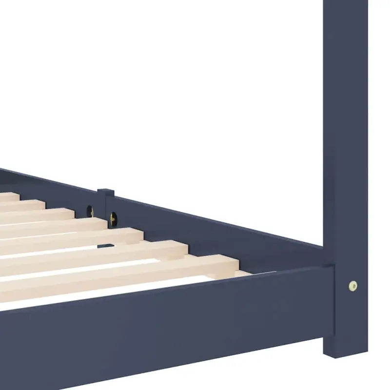 Peuter- en kinderbed met massief grenenhout en boomhut-stijl - Peuter- & kinderbedden