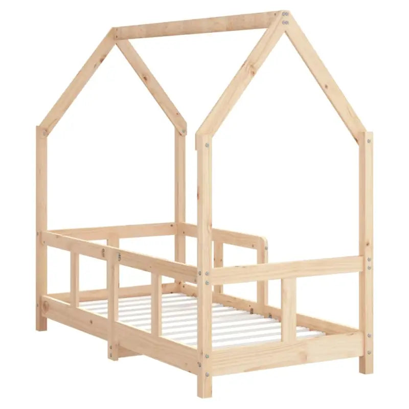 Peuter en kinderbed met massief grenenhout voor een gezellige slaapkamer - Peuter- & kinderbedden