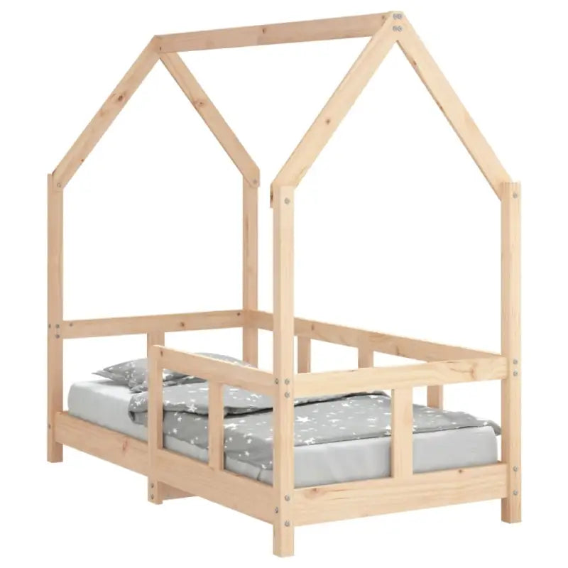 Peuter en kinderbed met massief grenenhout voor een gezellige slaapkamer - Peuter- & kinderbedden