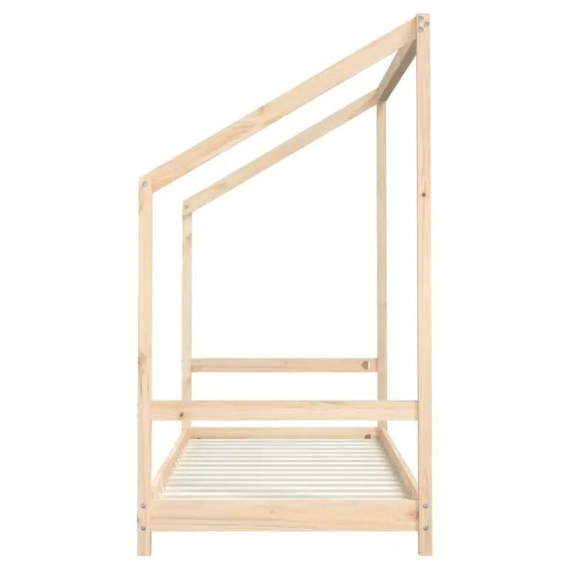 Peuter en Kinderbed met massief grenenhout voor een natuurlijke slaapkamer - Peuter- & kinderbedden