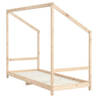 Peuter en Kinderbed met massief grenenhout voor een natuurlijke slaapkamer - Peuter- & kinderbedden