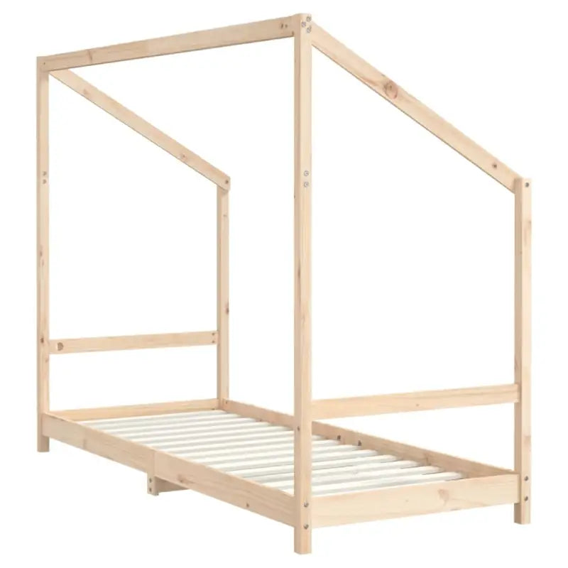 Peuter en Kinderbed met massief grenenhout voor een natuurlijke slaapkamer - Peuter- & kinderbedden