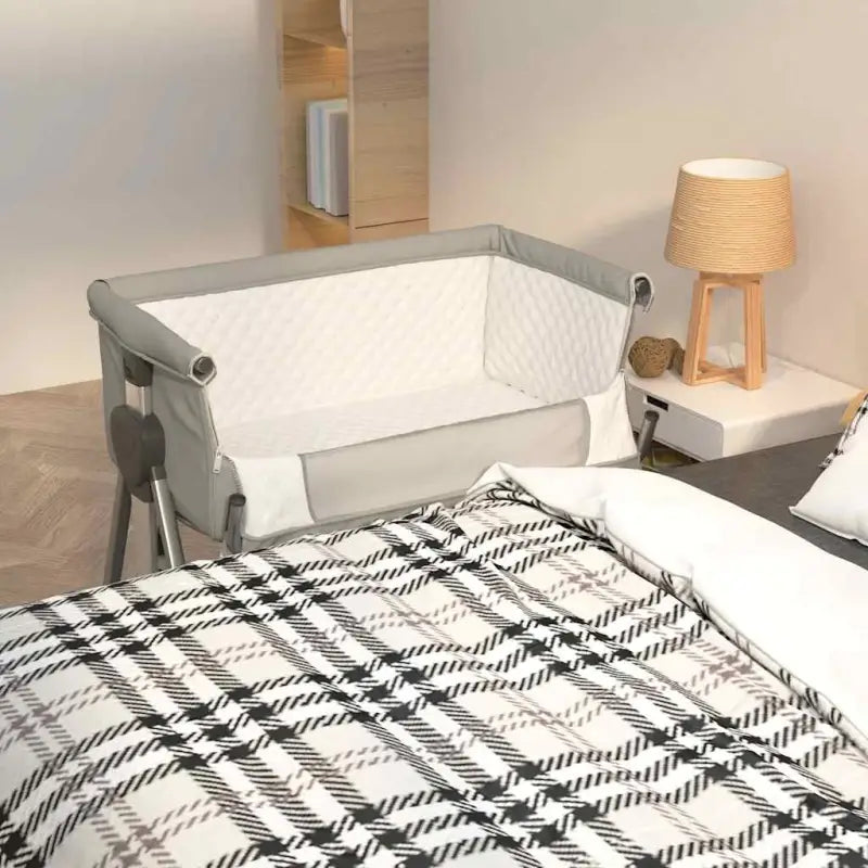 Peuter- en kinderbedden met verstelbare hoogtes voor veilig slapen - Lichtgrijs - Peuter- & kinderbedden
