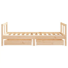 Peuter- en kinderbedden van massief grenenhout met tijdloos design - Peuter- & kinderbedden