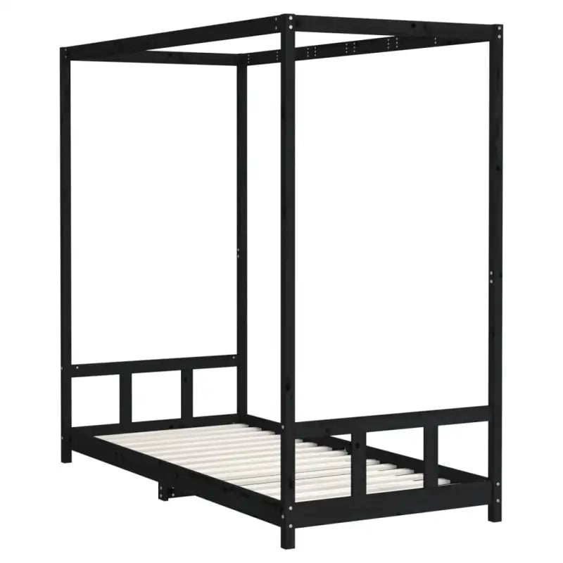 Peuterbed met massief grenenhout voor een natuurlijke slaapkamer - Peuter- & kinderbedden