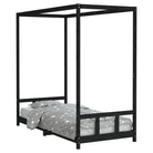 Peuterbed met massief grenenhout voor een natuurlijke slaapkamer - Peuter- & kinderbedden