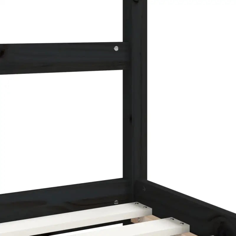 Peuterbed met massief grenenhout voor een natuurlijke slaapkamer - Peuter- & kinderbedden