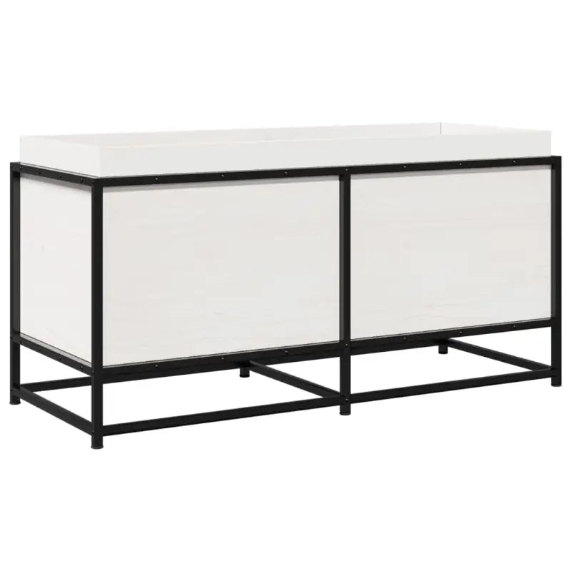 Plantenbak biedt duurzaamheid met massief grenenhout voor tuin of balkon - Bloempotten & plantenbakken