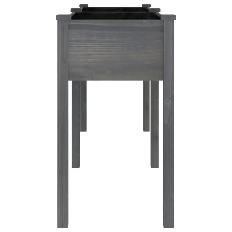 Plantenbak met voering van massief vurenhout voor tuin en terras - Bloempotten & plantenbakken