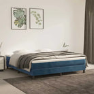 Pocketveringmatras voor een rustgevende en comfortabele nachtrust - Donkerblauw / 160 x 210 cm / 1 - Matrassen