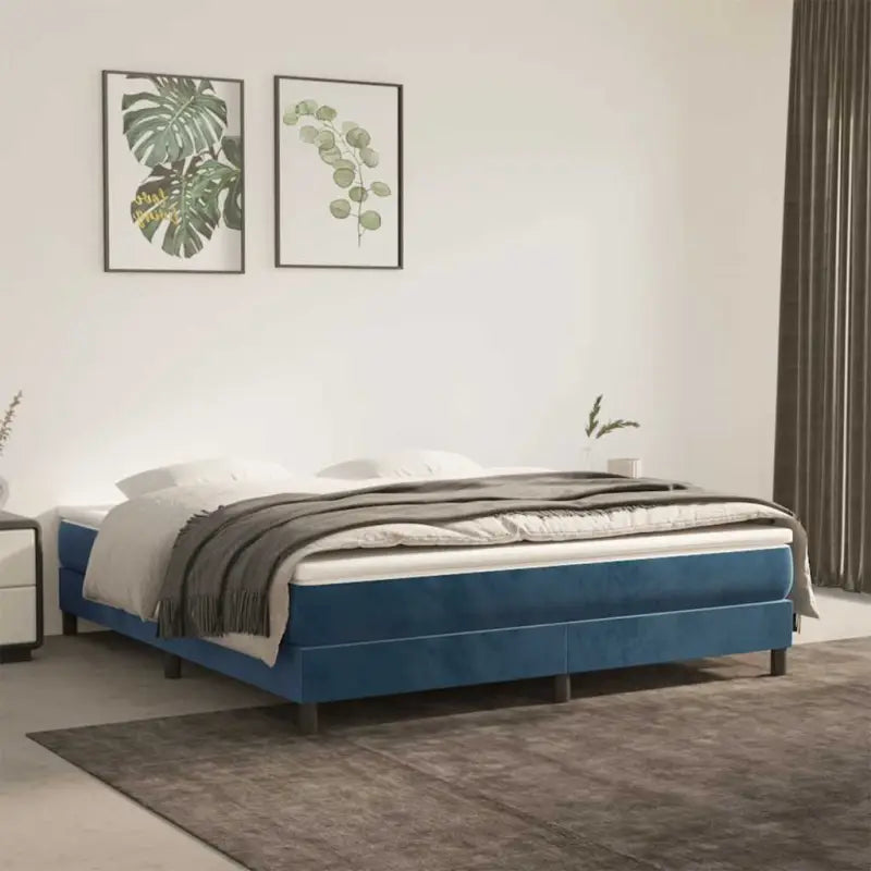 Pocketveringmatras voor een rustgevende en comfortabele nachtrust - Donkerblauw / 160 x 210 cm / 1 - Matrassen