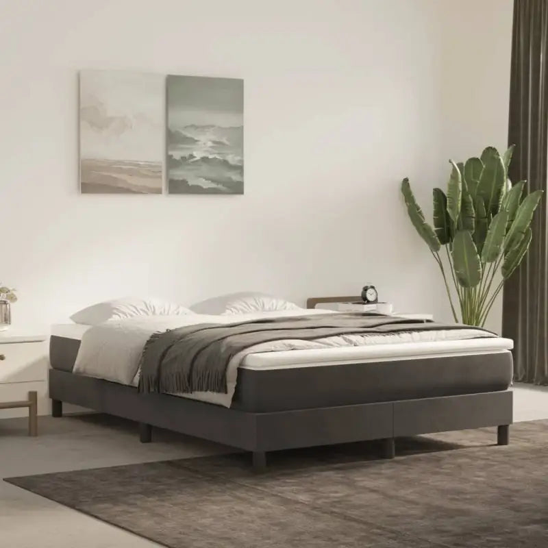 Pocketveringmatras voor een rustgevende en comfortabele nachtrust - Donkergrijs / 140 x 190 cm / 1 - Matrassen