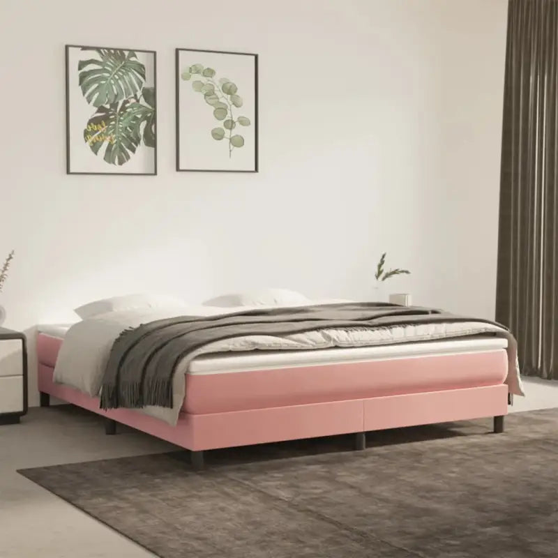 Pocketveringmatras voor een rustgevende en comfortabele nachtrust - Roze / 160 x 200 cm / 1 - Matrassen