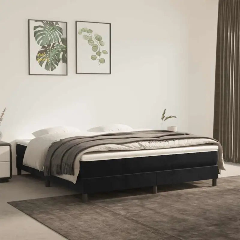 Pocketveringmatras voor een rustgevende en comfortabele nachtrust - Zwart / 160 x 210 cm / 1 - Matrassen