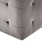 Poefs met houten frame levering bevat voor een stijlvol en comfortabel interieur - Poefs