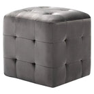 Poefs met houten frame levering bevat voor een stijlvol en comfortabel interieur - Poefs
