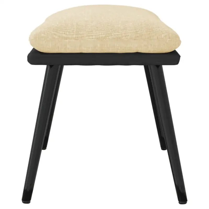 Poefs met metalen poten voor een modern en comfortabel interieur - Poefs