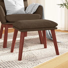 Poefs voor een modern en comfortabel interieur - Bruin / 1 / Donkerbruin - Poefs