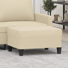 Poefs voor een modern en comfortabel interieur - Crème / 70 x 55 x 41 cm / 1 - Poefs