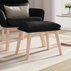 Poefs voor een modern en comfortabel interieur - Zwart / 1 / Lichtbruin - Poefs