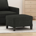 Poefs voor een modern en comfortabel interieur - Zwart / 60 x 50 x 41 cm / 1 - Poefs