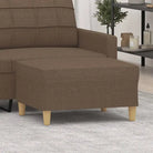 Poefs voor een moderne en comfortabele interieuraccent - Bruin / 70 x 55 x 41 cm / 1 - Poefs