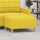 Poefs voor een moderne en comfortabele interieuraccent - Lichtgeel / 70 x 55 x 41 cm / 1 - Poefs