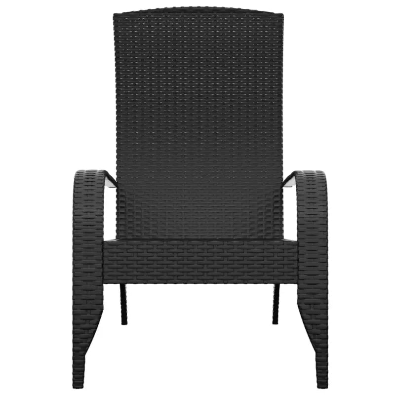 Poly Rattan Adirondack Tuinstoelen met lichtgewicht constructie voor ultiem comfort - Tuinstoelen