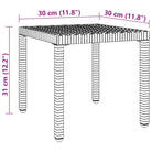 Poly rattan ligstoel met grijs materiaal en gepoedercoat staal - Ligstoelen