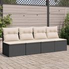 Poly rattan loungebank voor een comfortabele zitervaring met modulair ontwerp - Loungebanken