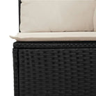 Poly rattan loungebank voor een comfortabele zitervaring met modulair ontwerp - Loungebanken