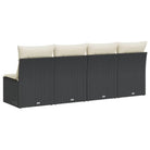 Poly rattan loungebank voor een comfortabele zitervaring met modulair ontwerp - Loungebanken