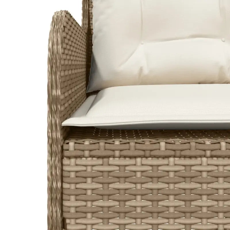 Poly rattan loungeset met comfortabele zitervaring en wasbare hoes - Tuinsets