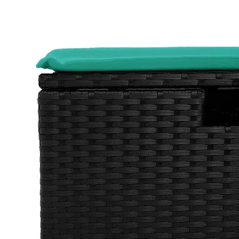 Poly rattan loungeset met waterdichte tas en wasbare hoes voor buitenplezier - Tuinsets