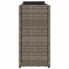 Poly rattan plantenbak met nonwoven zak voor tuin en balkon - Bloempotten & plantenbakken