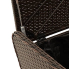 Poly Rattan tuinbank met opbergruimte voor andere spullen en waterdichte tas - Tuinbanken