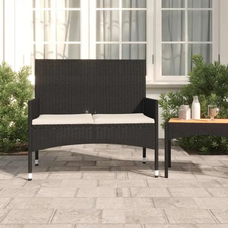 Poly Rattan Tuinbank voor comfortabel zitten op je terras - Tuinbanken