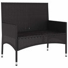 Poly Rattan Tuinbank voor comfortabel zitten op je terras - Tuinbanken