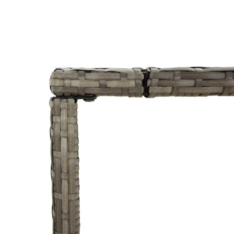 Poly rattan tuinbarset met gehard glas en eenvoudig schoon te maken - Tuinsets