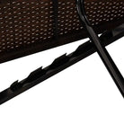 Poly Rattan Tuinbed voor ontspanning bij zwembad of op terras - Tuinbedden