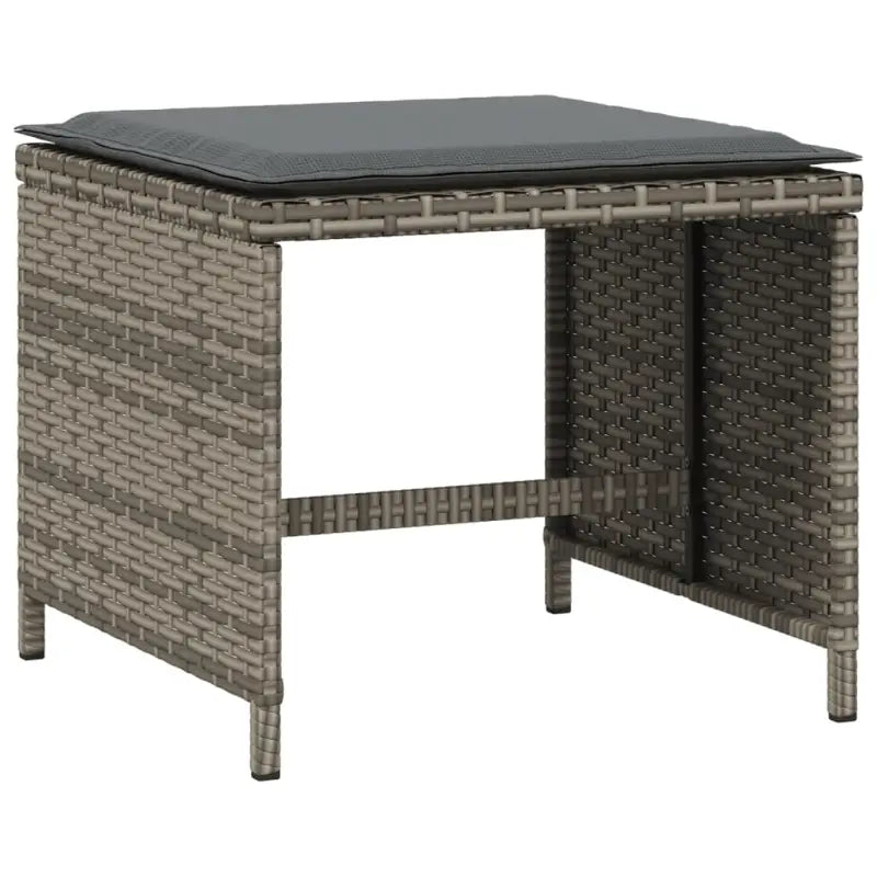 Poly rattan tuinkrukken voor een comfortabele zitervaring - Tuinpoefs